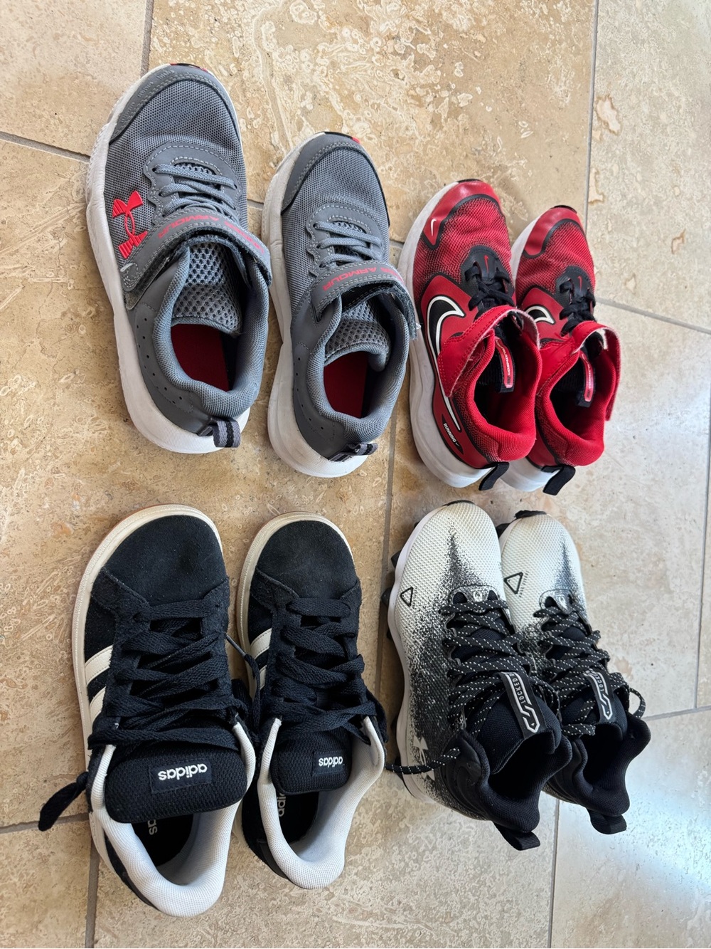 Boys Athletic Shoe Bundle - Size 2Y
